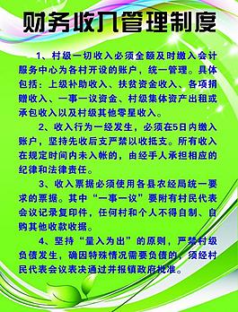 管理制度展板图片