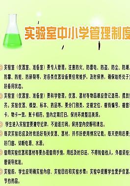 實(shí)驗(yàn)室管理制度圖片
