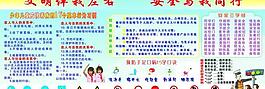 小學生安全宣傳欄圖片