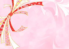 淡紫絲帶效果背景圖