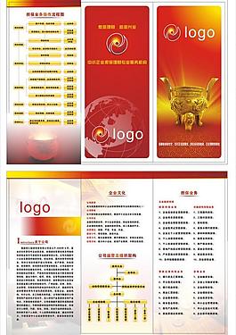 企業(yè)三折頁圖片