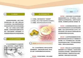銀行三折頁圖片