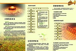 小额贷款三折页图片