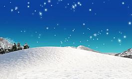 圣誕節(jié)雪景圖片