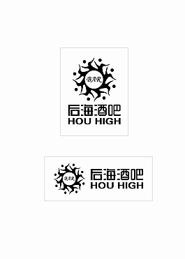 后海酒吧LOGO