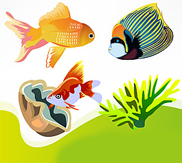 卡通小魚