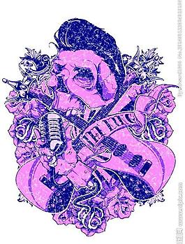 紋身圖案t恤花紋圖片