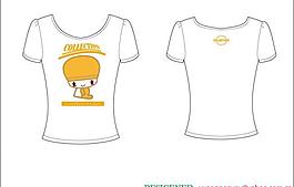 t shirt t恤 印花 時尚 潮流 可愛 服裝 卡通 人圖片