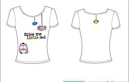 t shirt t恤 印花 時尚 潮流 可愛 服裝 圖案圖片