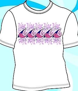 t恤衣服花紋圖案圖片