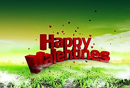 清爽浪漫風(fēng)格海報(bào)背景素材