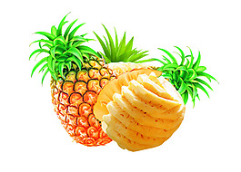 菠蘿素材