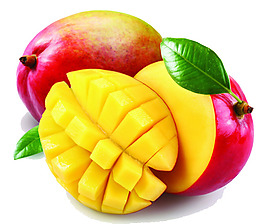 切開(kāi)的芒果