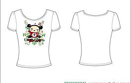 t shirt t恤 印花 可愛(ài) 服裝 卡通 中國(guó) 娃娃 圖片