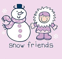 雪人圖片