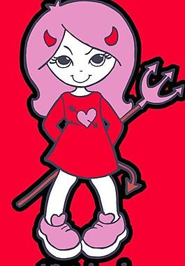 卡通女孩圖片