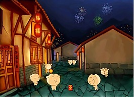 新年快樂卡動畫