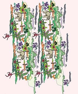 動(dòng)物印花圖片