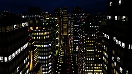 城市夜晚背景素材素材下載