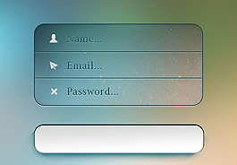 磨砂登錄界面login