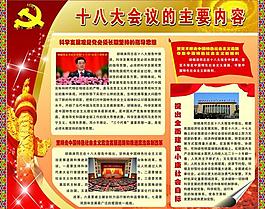 十八大展板圖片