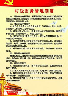 村级财务管理制度图片