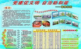 黨建促文明自治助和諧圖片