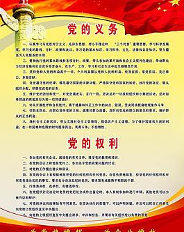 黨的義務 黨的權力圖片