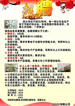 招聘海報(bào)圖片