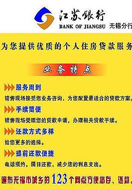 江蘇銀行的易拉寶圖片