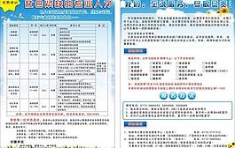培訓(xùn)宣傳單圖片