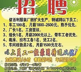 招聘廣告圖片