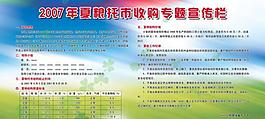 夏糧收購展板圖片