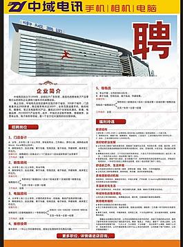 招聘海報(bào)100圖片
