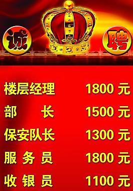 酒店誠聘圖片