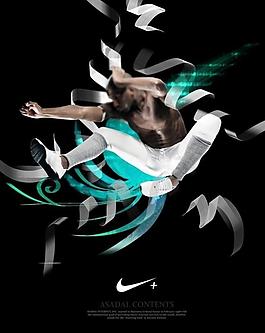 耐克nike商業時尚體育廣告大片圖片