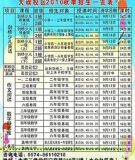 招生圖片