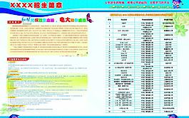 招生簡(jiǎn)章圖片