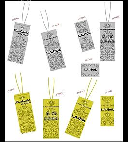 la吊牌設計 服裝吊牌圖片