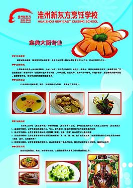 廚師學(xué)校招生海報圖片