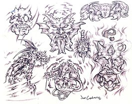 插画创意人物头