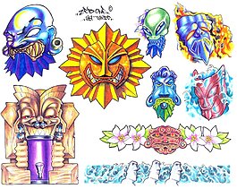 插畫風(fēng)格人物頭像
