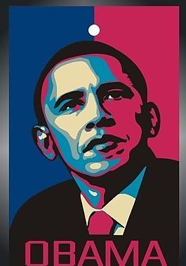 obama吊牌圖片