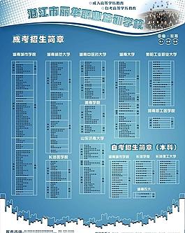 招生簡章模版圖片