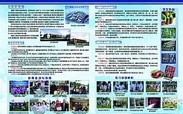 招生簡章 藍(lán)色圖片