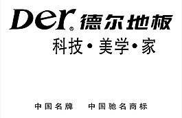 德尔地板 矢量标志图片