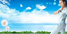 夏天日風景圖片