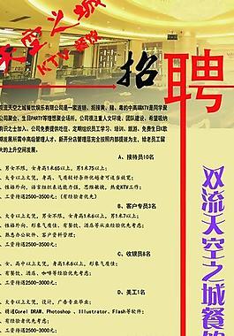 ktv招聘圖片