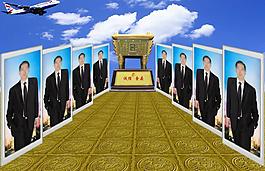 商務(wù)海報(bào)圖片