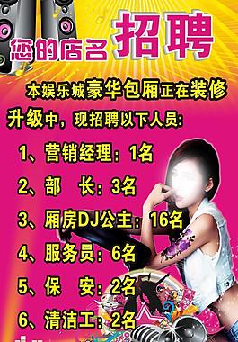 酒吧ktv招聘图片